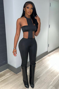 CROSS JUMPSUIT